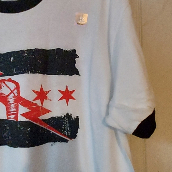 WWE Athletics CM Punk  Double Sided Graphic T Shirt Tee Best In The World Lg New - Picture 6 of 10